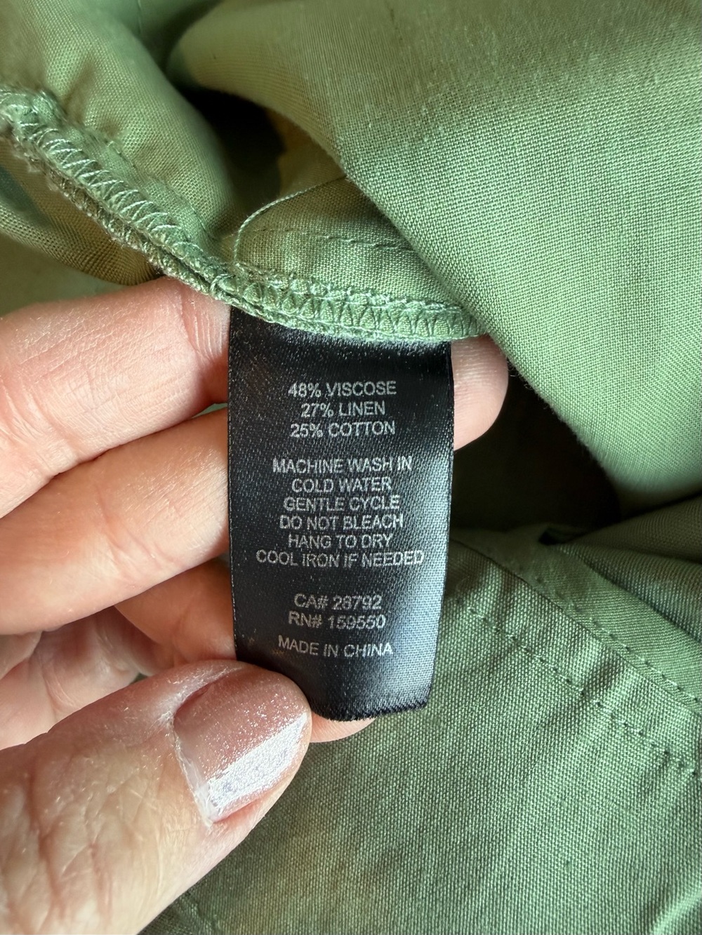 High waisted cotton dressed bermudas NWOT - Picture 8 of 10
